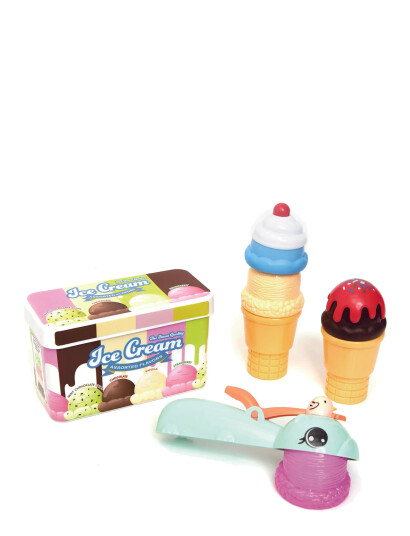 AMO Zoo Troop Magnetic Ice Cream Set - Multi/patterned - ONE SIZE