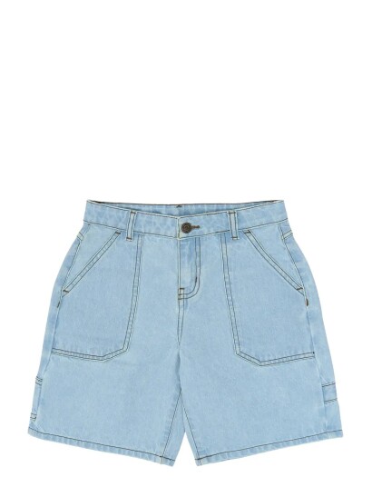 The New Tnsavid Baggy Fit Worker Shorts Blue 12 The New Tnsavid Baggy Fit Worker Shorts Blue 12