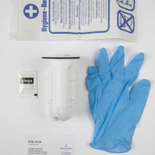 VILLEROY & BOCH VICHANGE UTSKIFTBAR VANNLÅS FOR URINAL, 10 STK