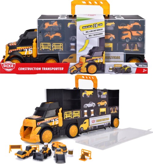 Dickie Toys Biltransport Med Tilbehør