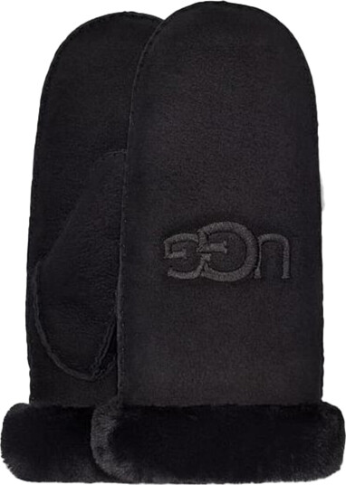 Ugg Broderte votter Svart L/Xl