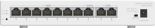Huawei S380-S8P2T PoE Router med 8xGE LAN og 2xGE WAN (124W) Grå Huawei S380-S8P2T PoE Router med 8xGE LAN og 2xGE WAN (124W) Grå