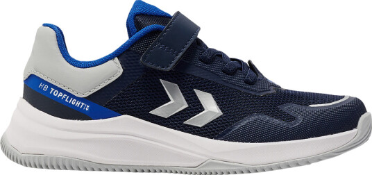 Hummel Innesko Toppflyging Pro VC Jr Lapis Blue Hummel 28 Innesko Blå Grå Hvit Marineblå