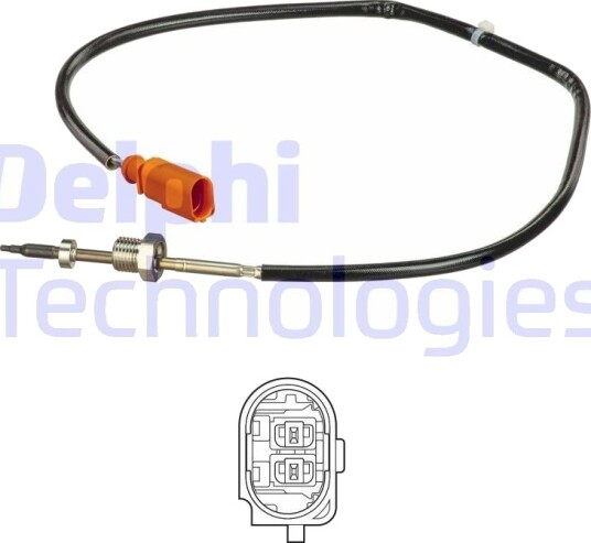 Sensor, eksostemperatur DELPHI TS30164