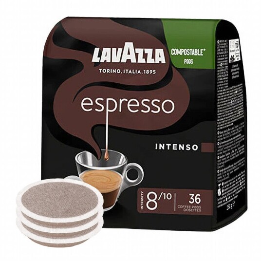 Senseo Lavazza Espresso Intenso (medium kopp) til Senseo. 36 puter