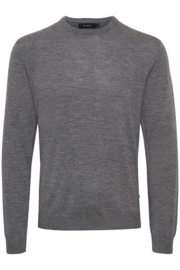 Matinique margrate merino genser grå genser i ull ullgenser herre merinoull l Matinique margrate merino genser grå genser i ull ullgenser herre merinoull l