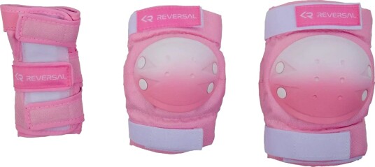 Reversal Reversal Junior Protective Gear Set 3-Pack Pink 7-12Y