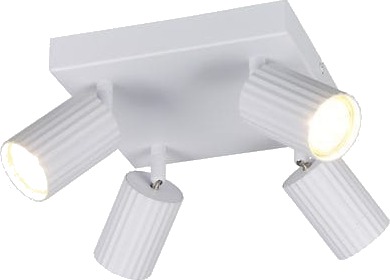 Spot TRIO Soka - 4 lamper, Matt hvit