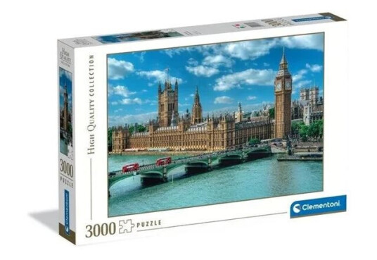 Clementoni Jigsaw Puzzle Houses of Parliament 3000pcs. Gulv