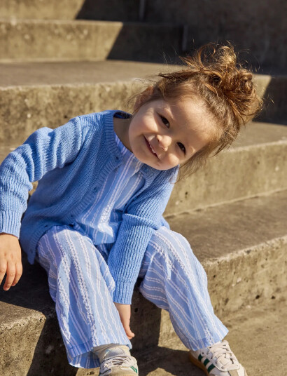 The New Tnstsolei Glitter Knit Cardigan Blue 104 The New Tnstsolei Glitter Knit Cardigan Blue 104
