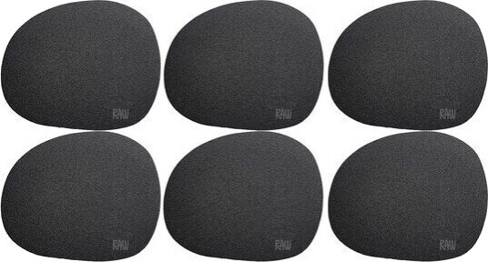 Aida - RAW Soft glassbrikke 6 stk black
