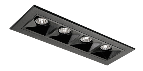 Sg Inspire R Sort 150 450lm 2700K Ra 98 Faseavsnitt 8W LED
