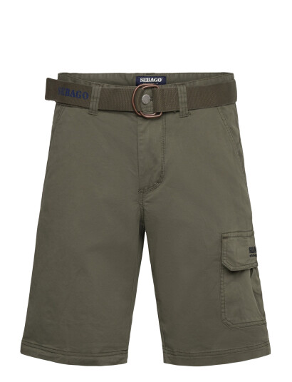 Sebago Outwashed Pocket Shorts - Khaki green - S Sebago Outwashed Pocket Shorts - Khaki green - S