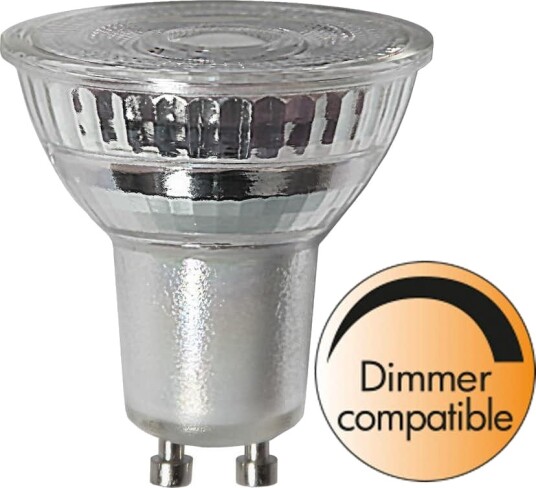 LED Lampe Star Trading GU10 MR16 Spotlight Glass Dimbar 3,6W 4000K