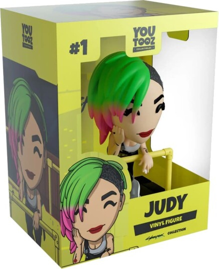 YouTooz Cyberpunk 2077 actionfigur (Judy) YouTooz Cyberpunk 2077 actionfigur (Judy)