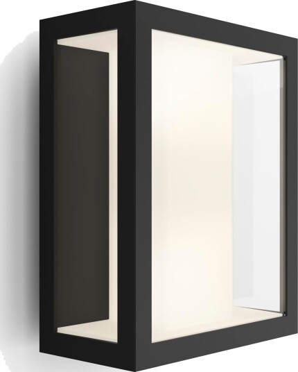 Philips Hue Impress utendørs vegglampe (sort) Philips Hue Impress utendørs vegglampe (sort)