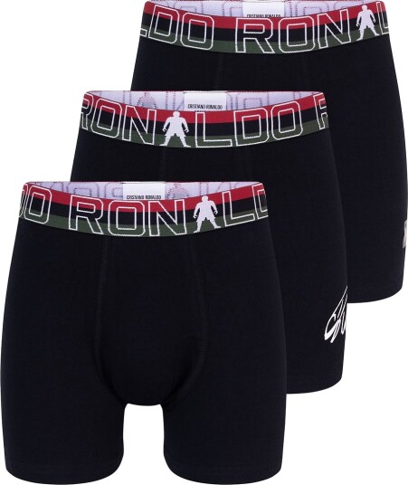 Ronaldo Boxershorts   3 pack   Svart   JBS   10 12 år 140 152   Boxershorts