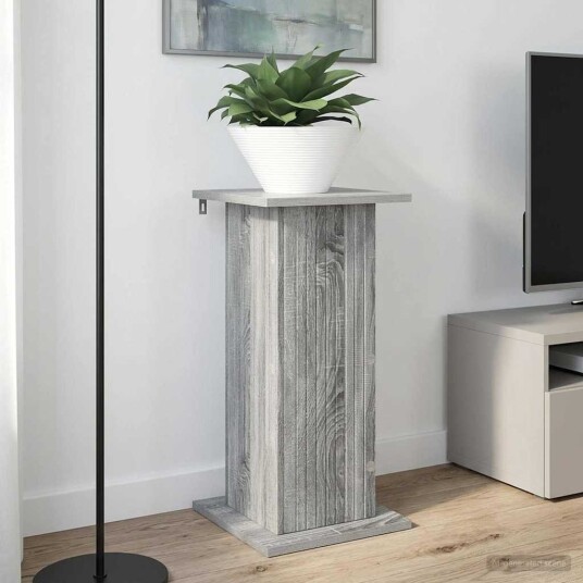 vidaXL Planteholder 2 stk. Grå sonoma 30,5 x 30 x 60,5 cm