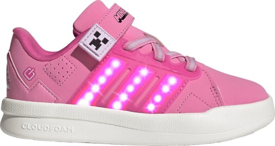 adidas Performance Sko - Minecraft Lightorama - Bliss Rosa/Puls - adidas Performance - 33 - Blinkende sko