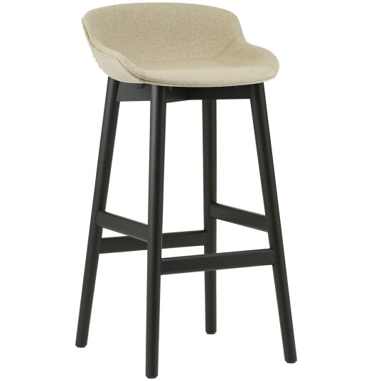 Normann Copenhagen Hyg Barstol 75 cm Sand / Svart Eik