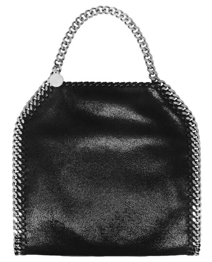 Stella Mccartney Falabella Mini Tote Veske Sort female Stella Mccartney Falabella Mini Tote Veske Sort female