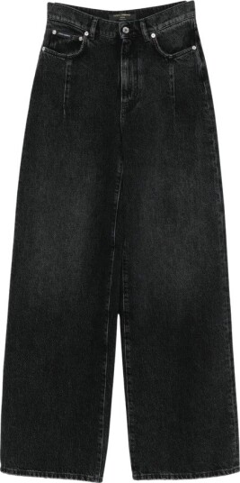 Dolce & Gabbana, Dame, Jeans, Svart, XS,
