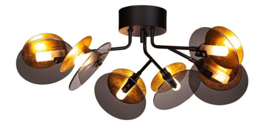 By Rydéns - Turno Taklampe Black/Gold By Rydéns By Rydéns - Turno Taklampe Black/Gold By Rydéns