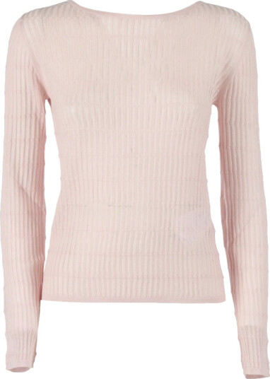 Max Mara Studio Dame Strikkevarer Rosa S,