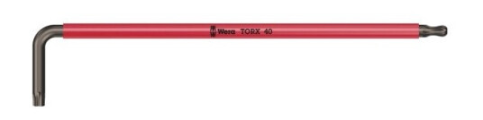 Wera 967 Spkxl, L-Torx-Nøkkel, T40, Rød, 224 Mm, 42 Mm, 1 Stykker