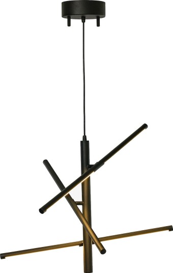 Aneta Lighting Pendellampe Stecco Svart Takpendler