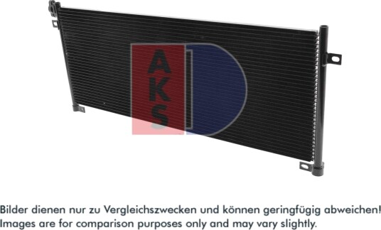 AKS DASIS 282006N Kondensator, klimaanlegg