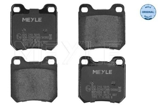 Bremseklosser MEYLE 025 210 5015