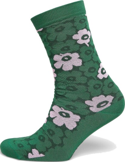 Marimekko Linjaus Pikkuinen Unikko GREEN DARK GREEN PINK 35 38 Marimekko Linjaus Pikkuinen Unikko GREEN DARK GREEN PINK 35 38