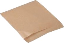 Burgerlomme Stor 150X160 Mm 40 Gr Kraft Brun 1000 Stk.