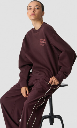 ICIW Everyday Relaxed Crewneck Print Brun XL ICIW Everyday Relaxed Crewneck Print Brun XL