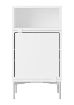 Muuto Stablet Nattbord Konfigurasjon 2 Hvit