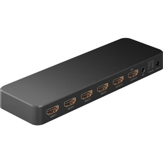 Goobay HDMI Matrix Switch 4 til 2 4K 60Hz Goobay HDMI Matrix Switch 4 til 2 4K 60Hz