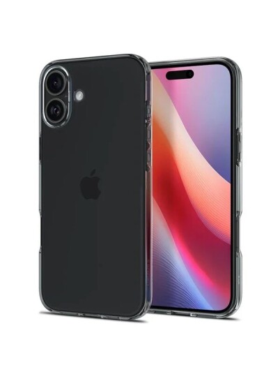 Spigen Crystal Flex iPhone 16 Etui Space Crystal Gjennomsiktig