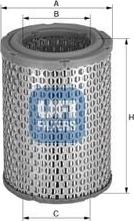 UFI 27.713.00 Luftfilter UFI 27.713.00 Luftfilter