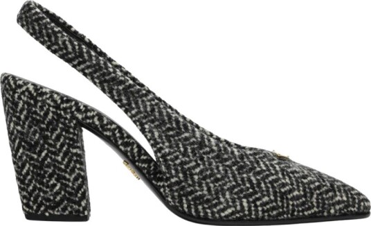 Prada Dame Sko Svart 38 1/2 EU,