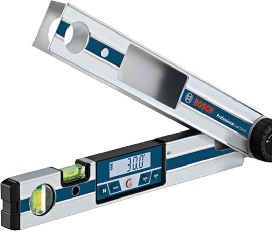 Bosch Vinkelmåler Gam 220 Mf Professional Med 4 Batterier (Aa), Tilbehørssett Bosch Vinkelmåler Gam 220 Mf Professional Med 4 Batterier (Aa), Tilbehørssett