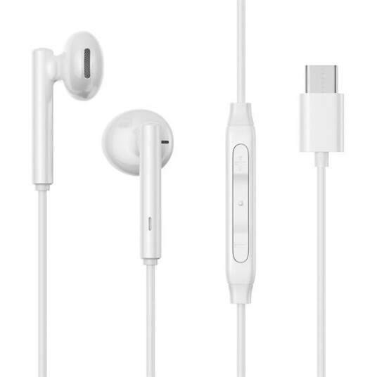 Joyroom JR-EC05 USB-C In-Ear Hodetelefoner Hvit