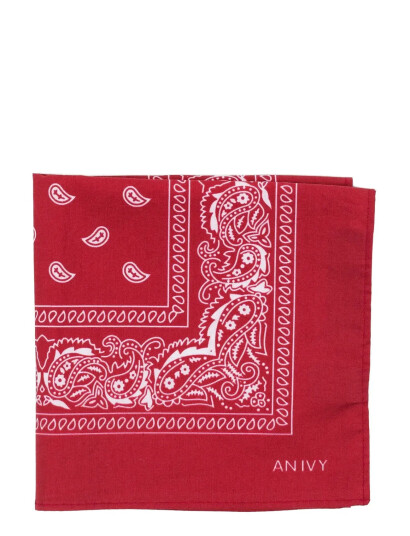 AN IVY Red Bandana Pocket Red ONE SIZE AN IVY Red Bandana Pocket Red ONE SIZE
