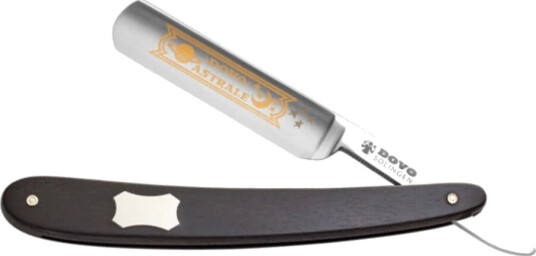 DOVO Straight Razor 5/8" Black Ebony, Astrale DOVO Straight Razor 5/8" Black Ebony, Astrale