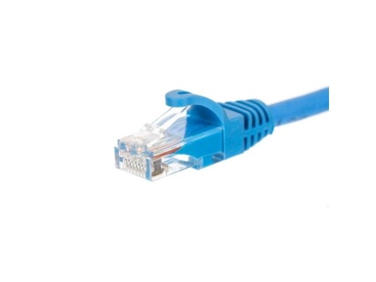 Netrack Bzpat16b 1 M Cat6 U/Utp Utp Rj-45 Rj-45 Blå