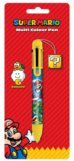 Super Mario Penn Flerfarget Colour Block Super Mario Penn Flerfarget Colour Block