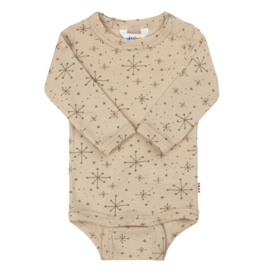 Joha Handdrawn Snowflake ull body beige 100