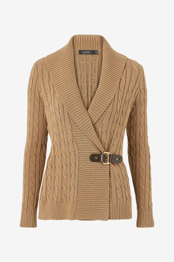 Lauren Ralph Lauren - Genser LS Shawl Collar - Beige