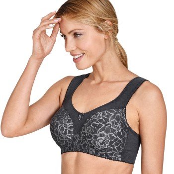 Miss Mary Queen Soft Bra BH morkgra  C 80 Dame