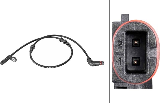 HELLA 6PU 358 216 731 Sensor ABS HELLA 6PU 358 216 731 Sensor ABS